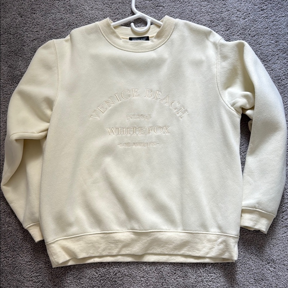 White Fox Boutique Best Of Both Oversized Sweater Butter